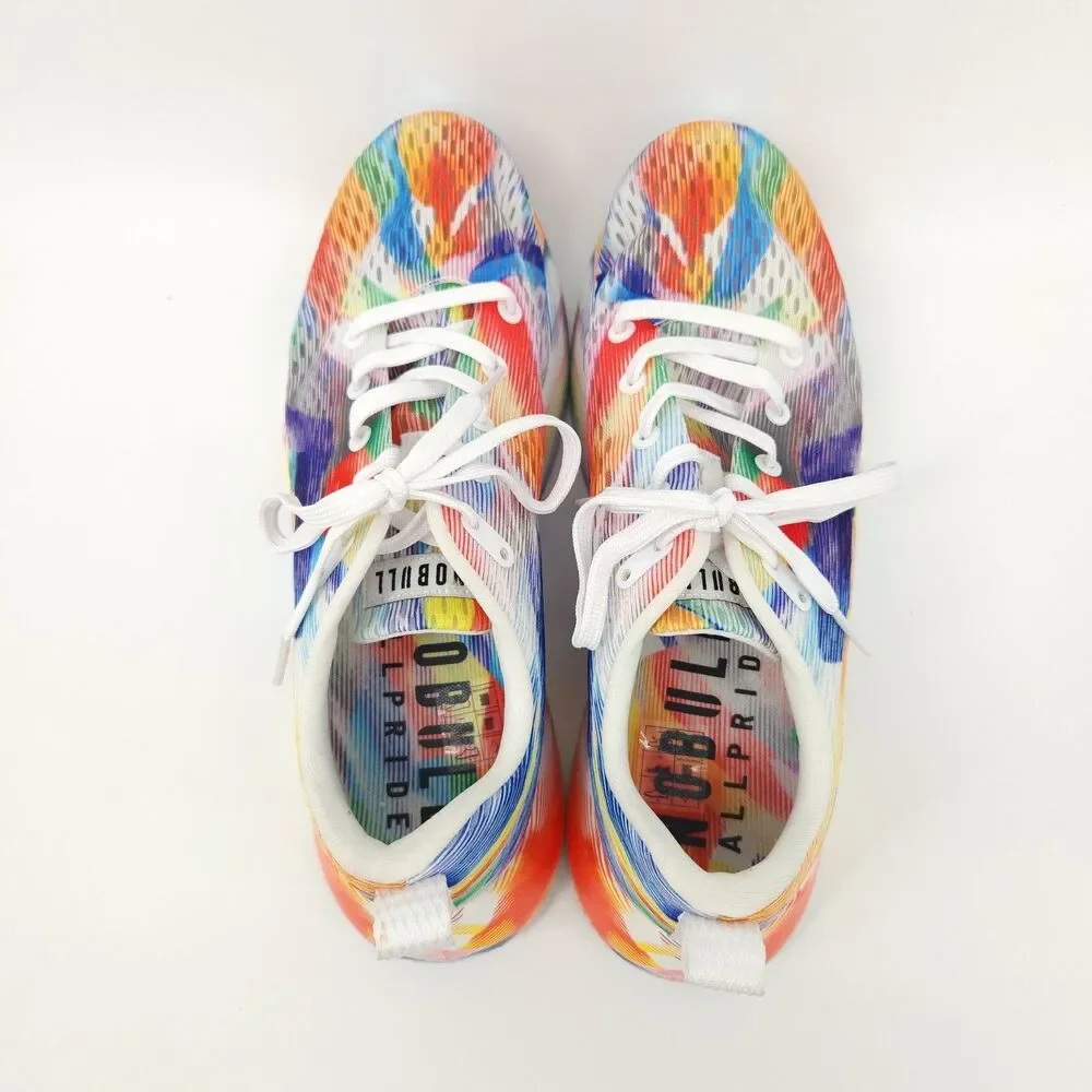 NOBULL Shoes Mens Size 11.5 Women 13 All Pride Running Trainers LGBTQIA+ - Picture 7 of 10